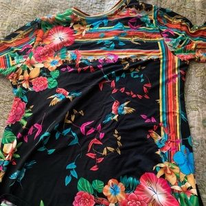 Johnny Was shirt sleeved shirt XS